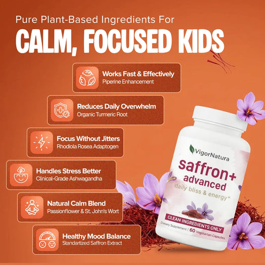 VigorNatura Kids - Saffron+ Advanced Supplement