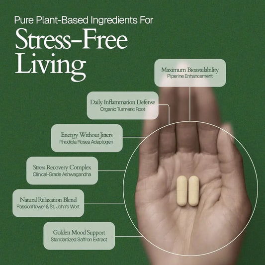 VigorNatura Saffron+ Advanced ADHD Supplement