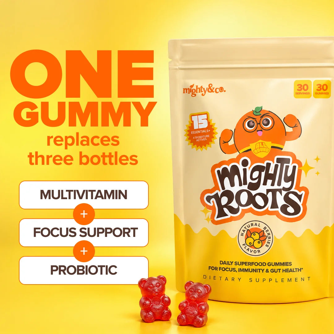 Mighty & Co - Mighty Roots Daily Superfood Gummies