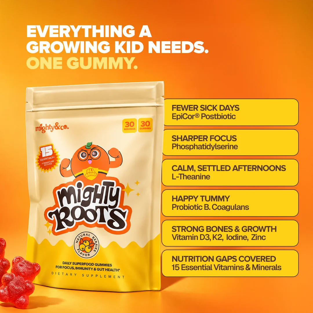 Mighty & Co - Mighty Roots Daily Superfood Gummies