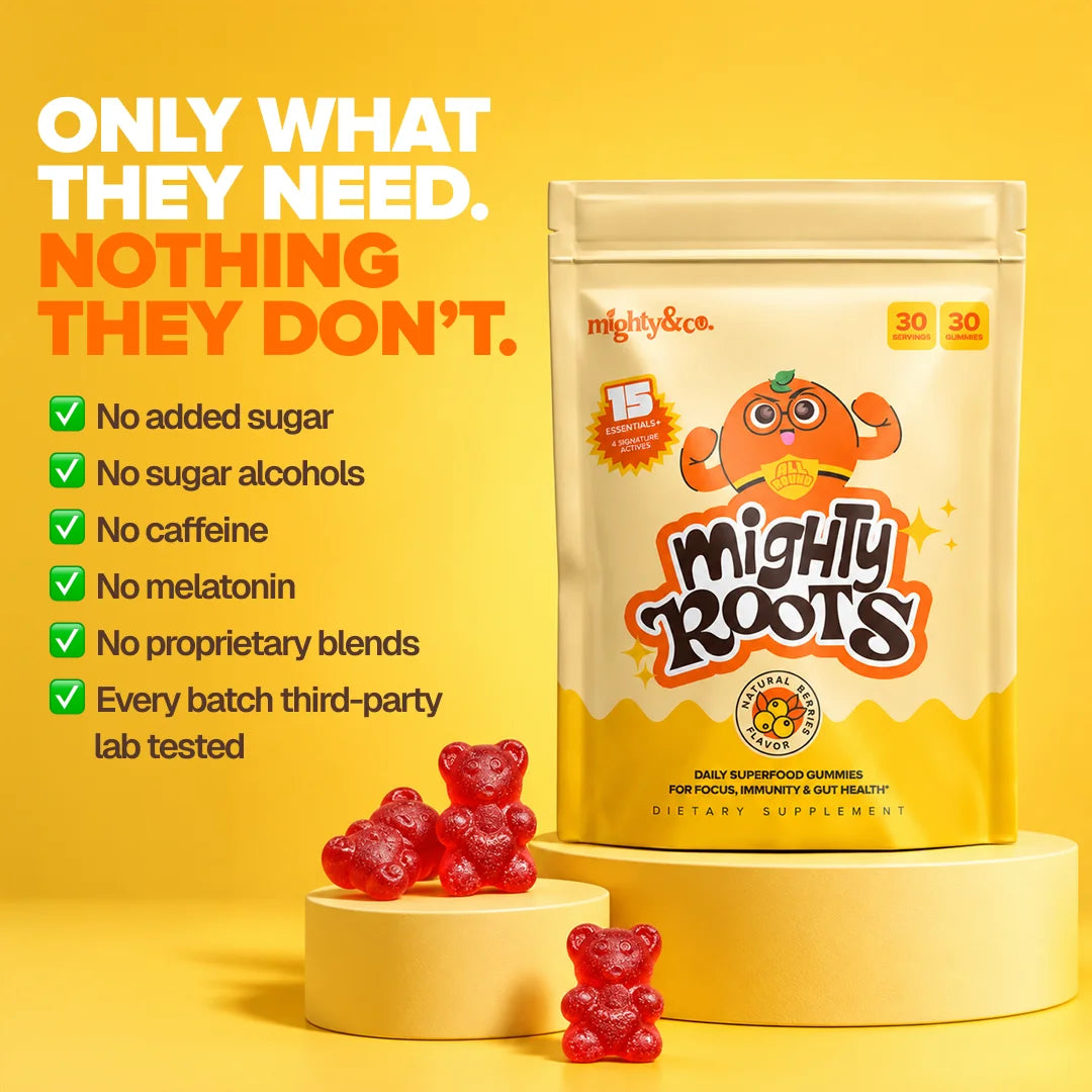 Mighty & Co - Mighty Roots Daily Superfood Gummies