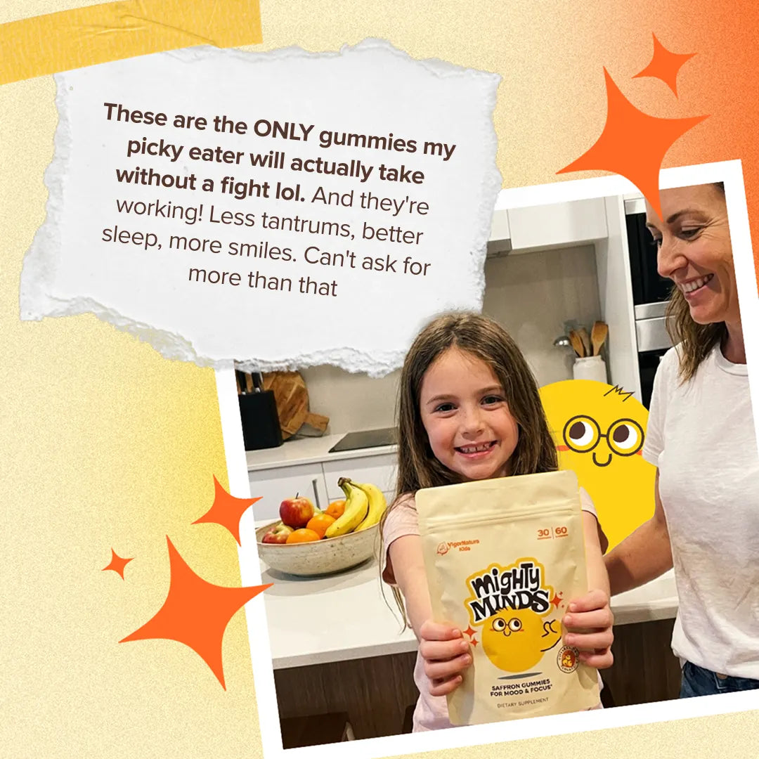 VigorNatura Kids - Mighty Minds Saffron Gummies