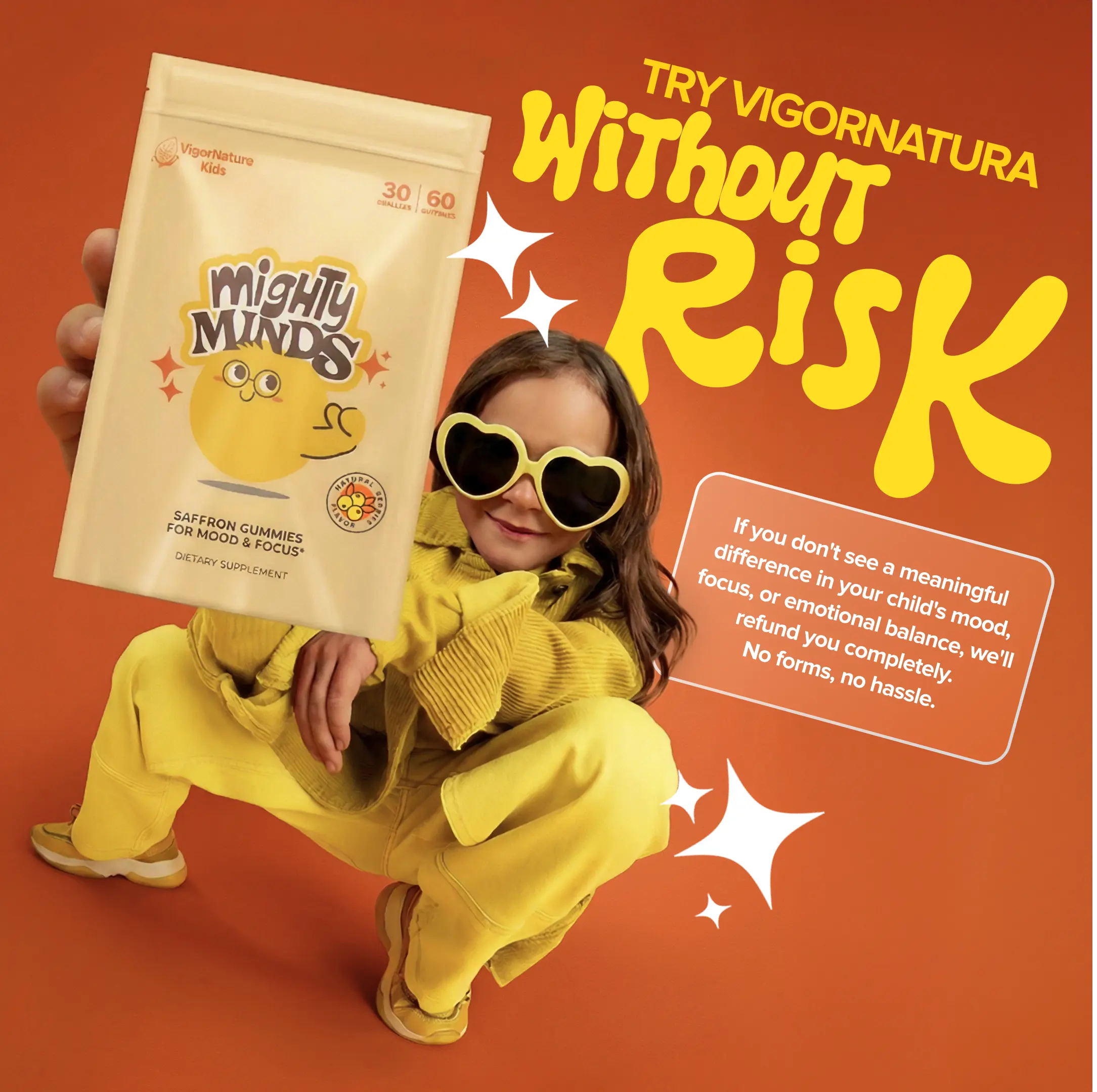 VigorNatura Kids - Mighty Minds Saffron Gummies