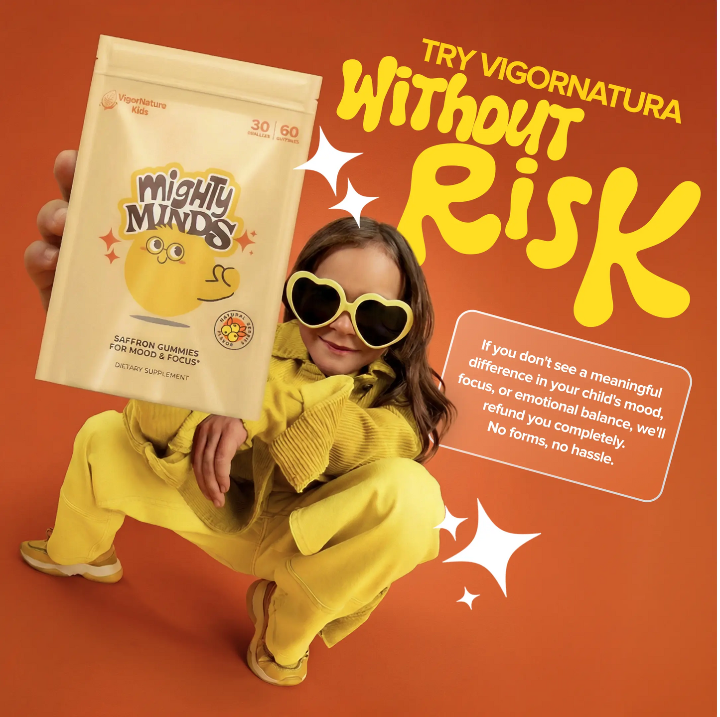 VigorNatura Kids Saffron Gummies