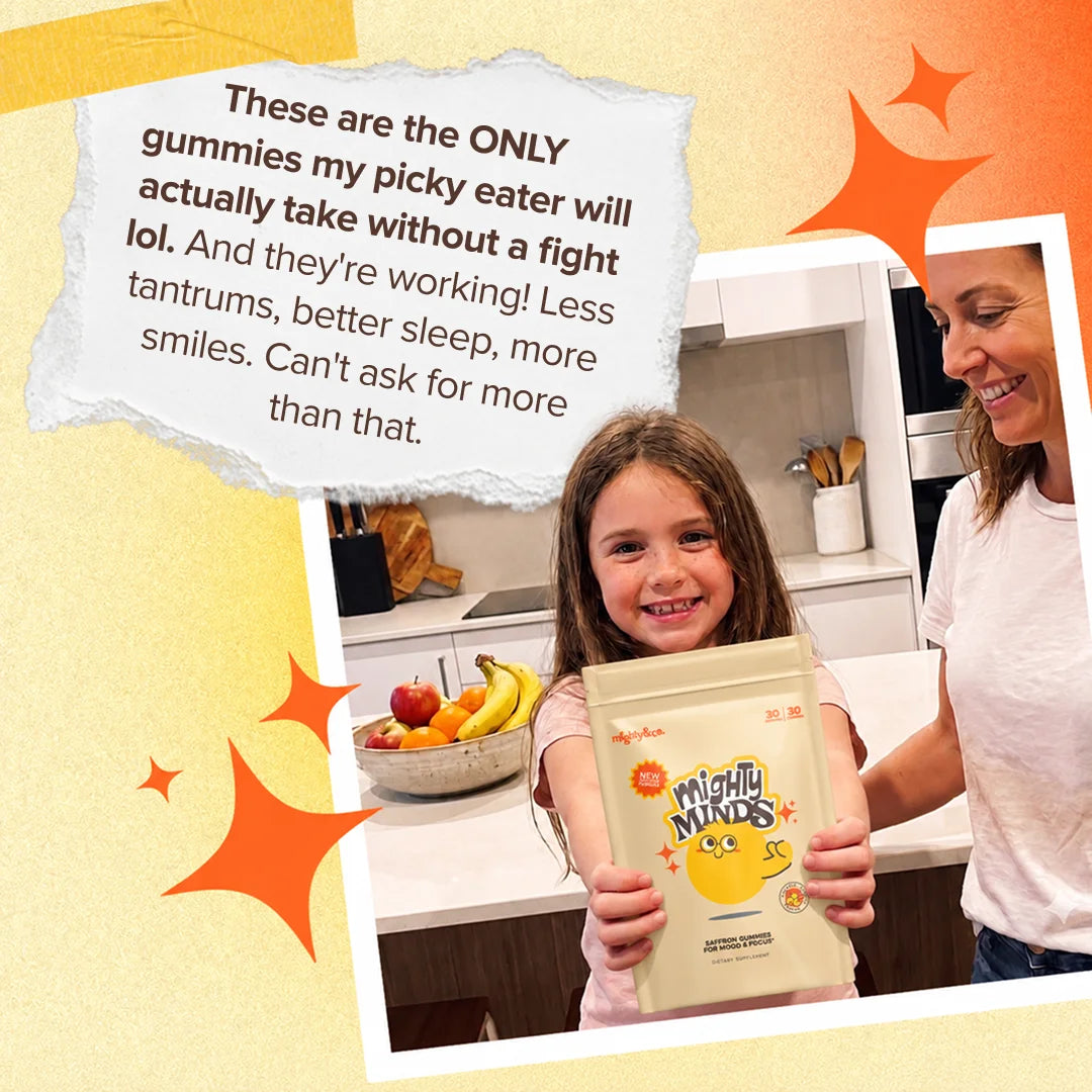 Mighty & Co - Mighty Minds Saffron Gummies