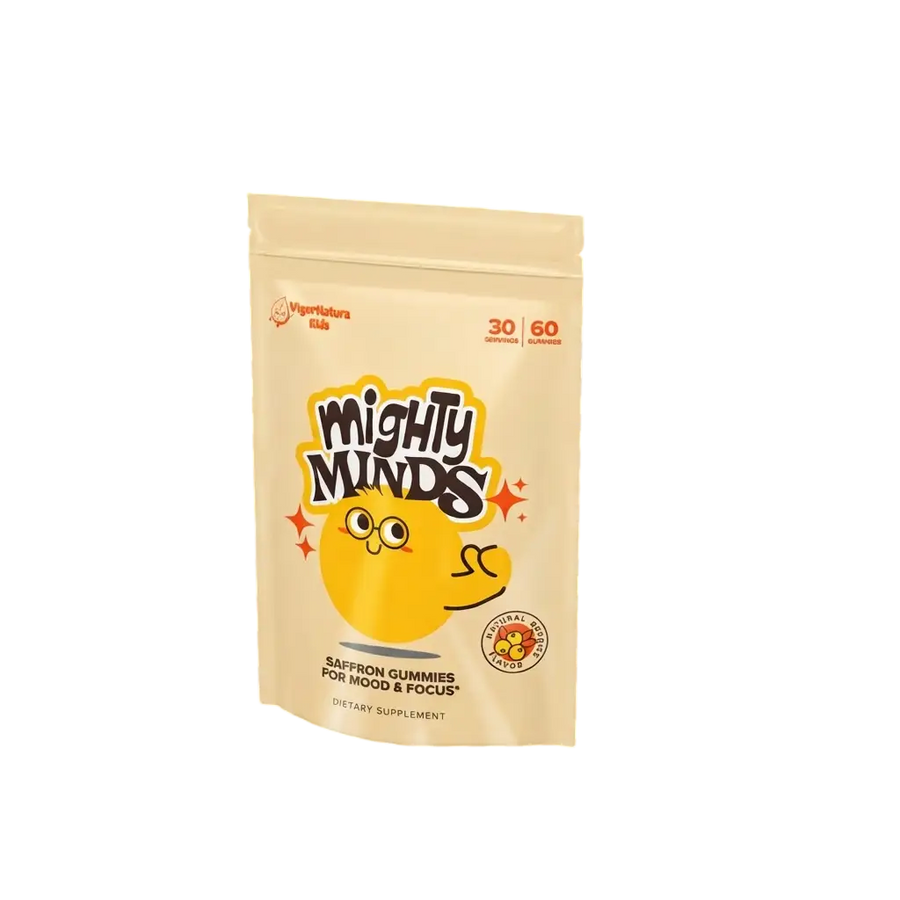 Mighty Minds Kids Saffron Gummies