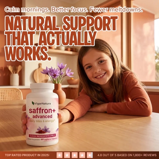 VigorNatura Kids - Saffron+ Advanced Supplement