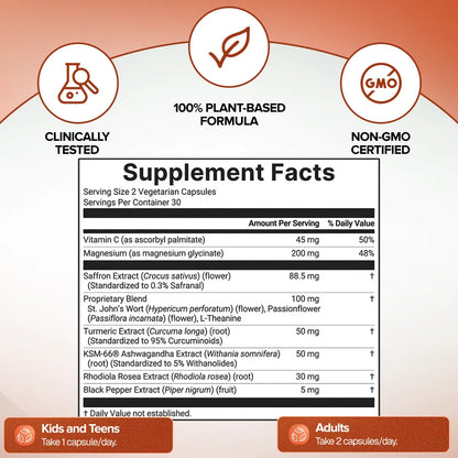 VigorNatura Kids - Saffron+ Advanced Supplement