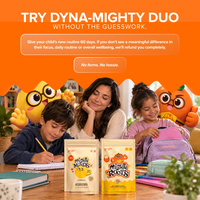 Mighty & Co - Dyna-Mighty Duo 🧨 · Mighty Roots Superfoods + Mighty Minds Gummies