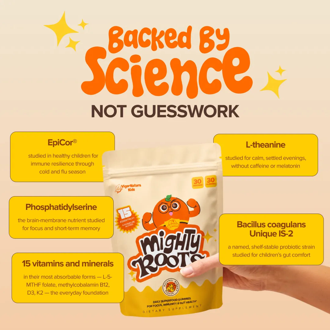 VigorNatura Kids - Mighty Roots Daily Superfood Gummies
