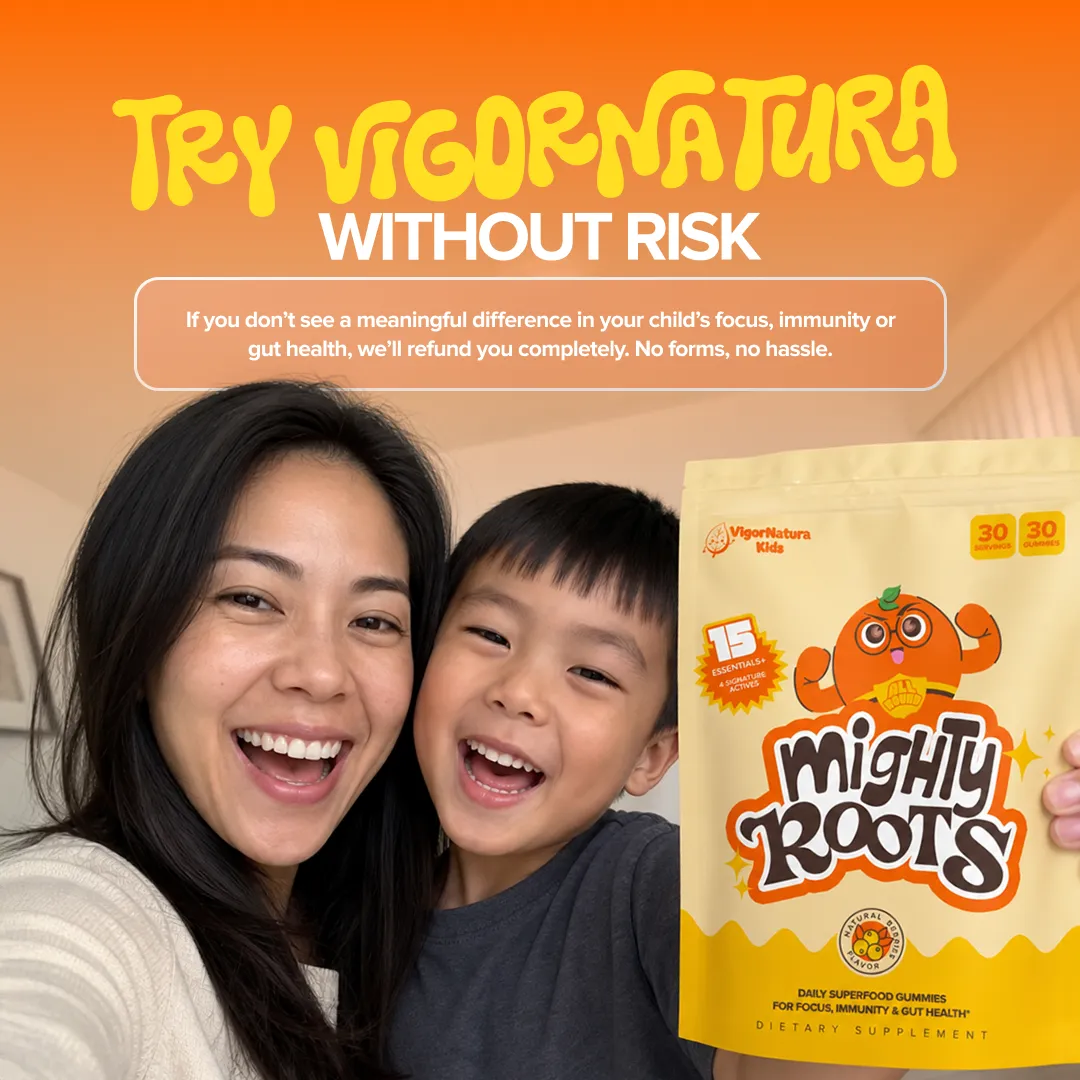 VigorNatura Kids - Mighty Roots Daily Superfood Gummies