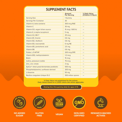 VigorNatura Kids - Mighty Roots Daily Superfood Gummies