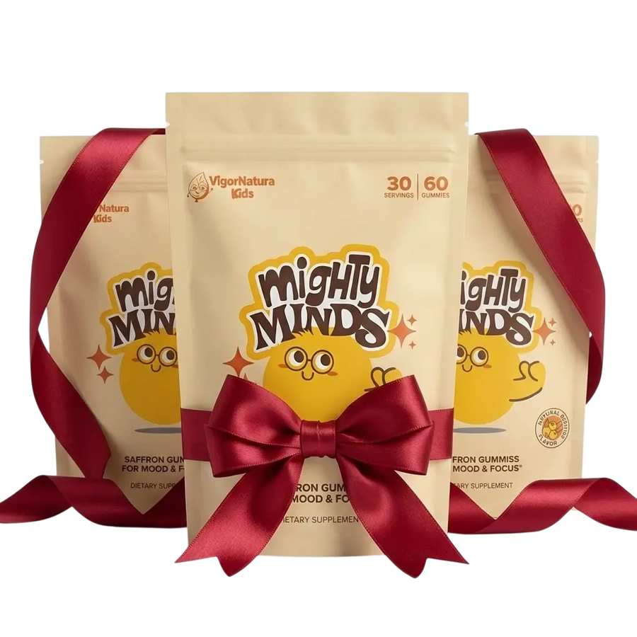 Mighty Minds Kids Saffron Gummies