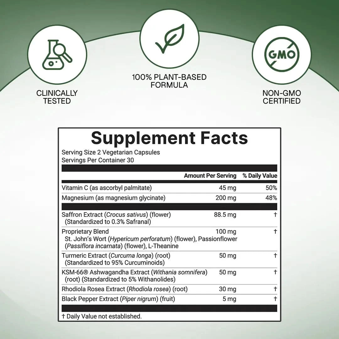 VigorNatura Saffron+ Advanced Supplements