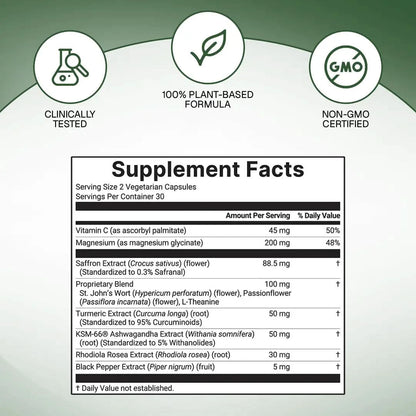 VigorNatura Saffron+ Advanced Supplements