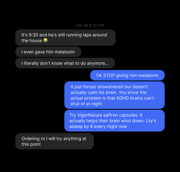 Text conversation screenshot