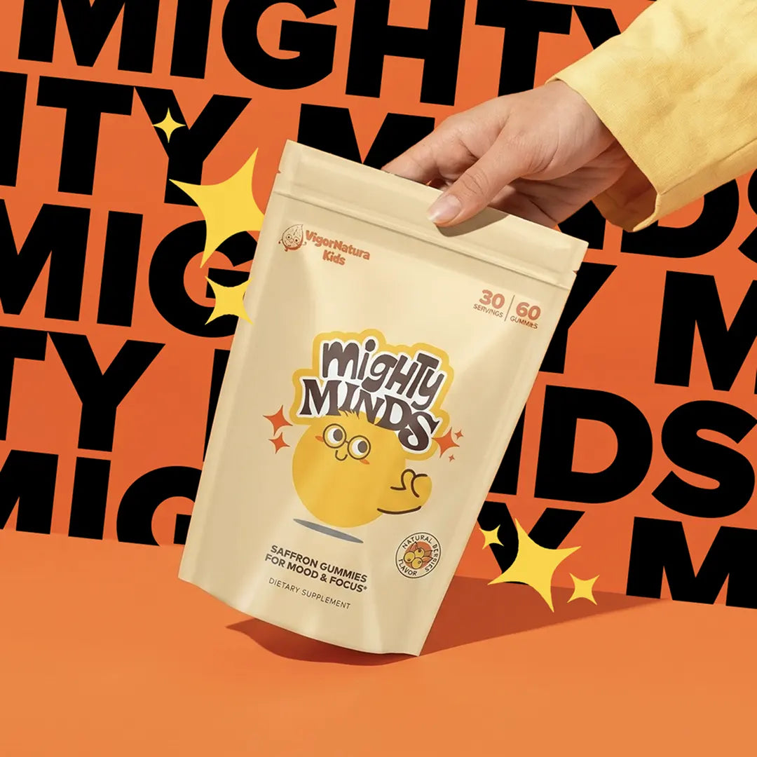 VigorNatura Kids - Mighty Minds Saffron Gummies