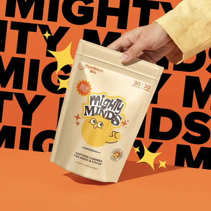 VigorNatura Kids -  Mighty Minds Saffron Gummies - 30x Day Supply