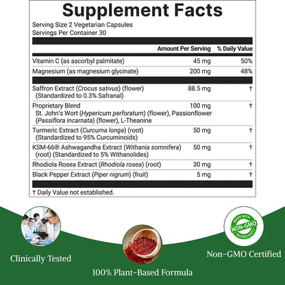 VigorNatura Saffron+ Advanced Supplements